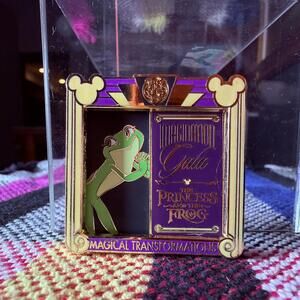 WDW Imagination Gala Tiana Transformations Slider Pin LE 250
